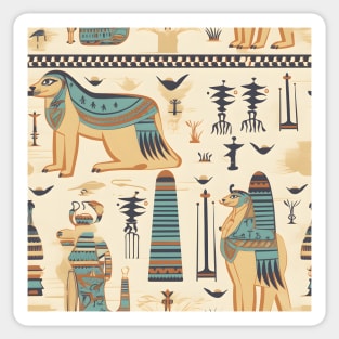 Ancient Egyptian Pattern 12 Sticker